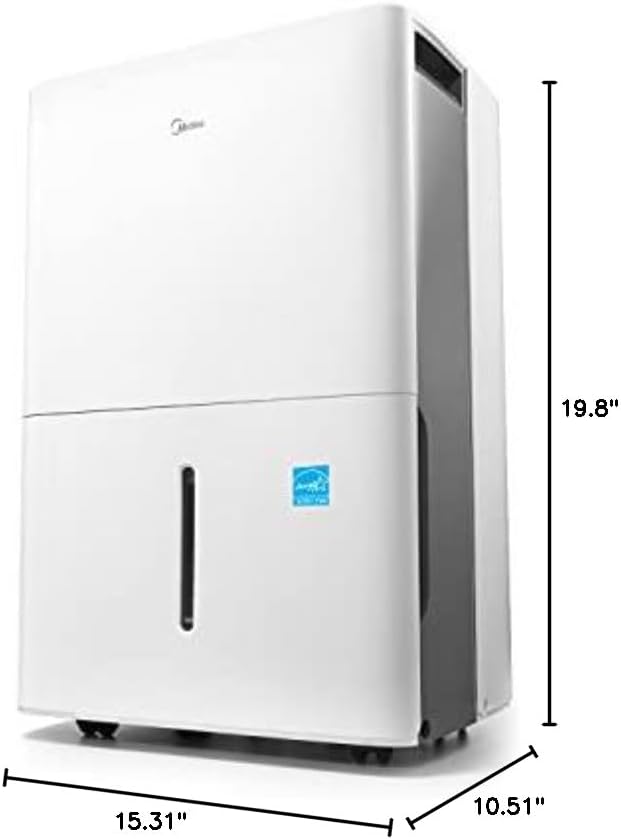 Midea 1, 500 Sq. Ft. Energy Star Certified Dehumidifier