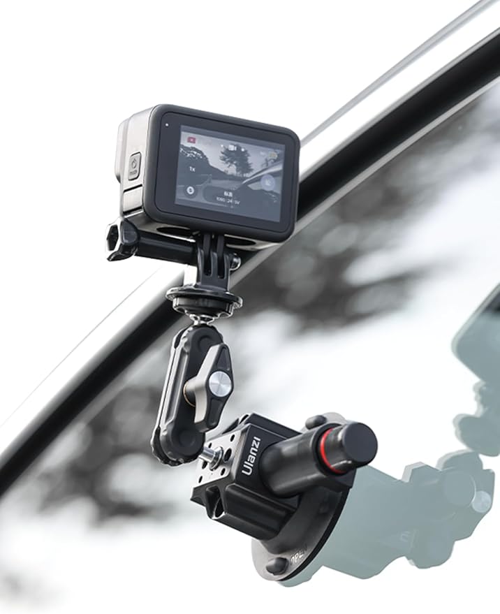 Suction Cup Mount for Action Cameras iPhone
