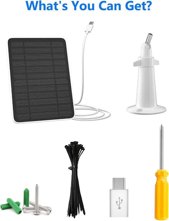 Solar Panel Charger Compatible
