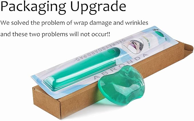 Silicone Gel Keyboard Wrist Rest Set Plus Keyboard & Mouse Wrist Support Pad