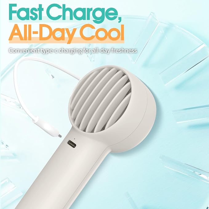 Mini Portable Fan, USB Personal Handheld Fan