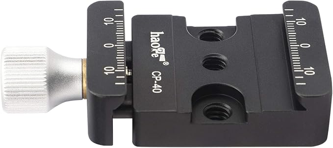 Haoge CP-40 DSLR and Mirrorless Quick Release Clamp