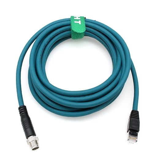 Ethernet Cable for Datalogic Matrix 220 320 Keyence Cognex in-Sight 7000 Gen2