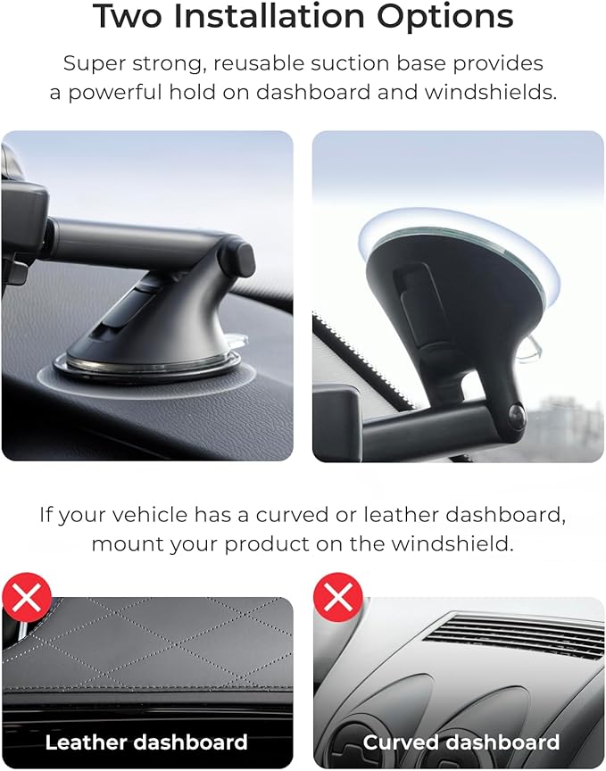 iOttie Easy One Touch Advanced Universal Car Mount Dashboard & Windshield