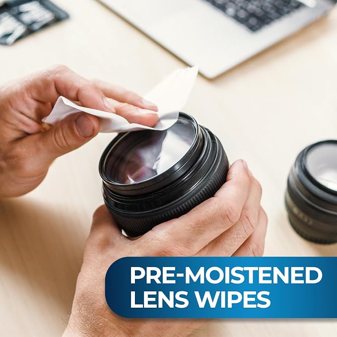 MED PRIDE Anti-Fog Lens and Screen Cleaning Wipes