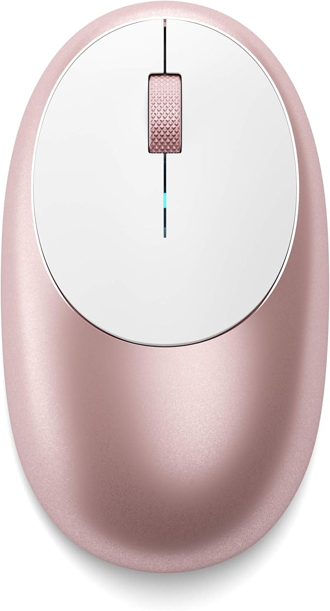Satechi M1 Wireless Bluetooth Mouse, USB-C Rechargeable, Compact & Portable