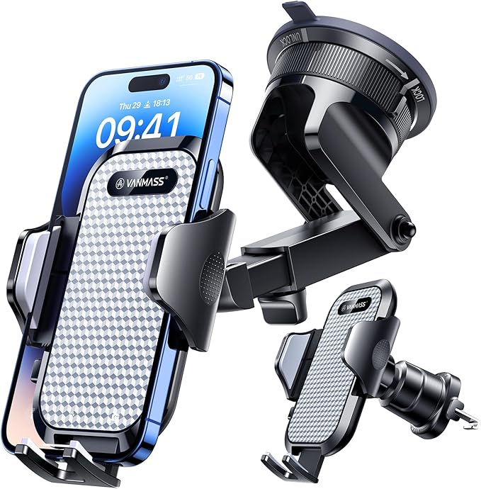 VANMASS Car Phone Holder Cell Phone Mount