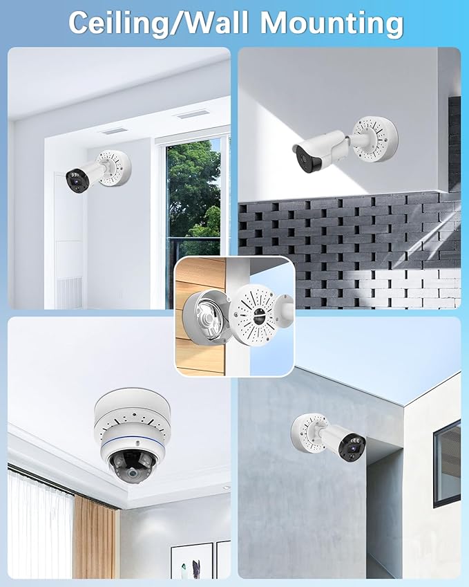 WEILAILIFE 【Compatible Almost All Cameras Type】 Security Camera Junction Box