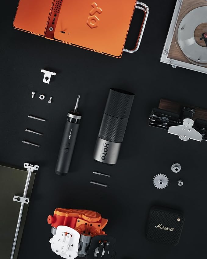 HOTO PixelDrive Electric Screwdriver, Smart Display, 6 Torque Settings