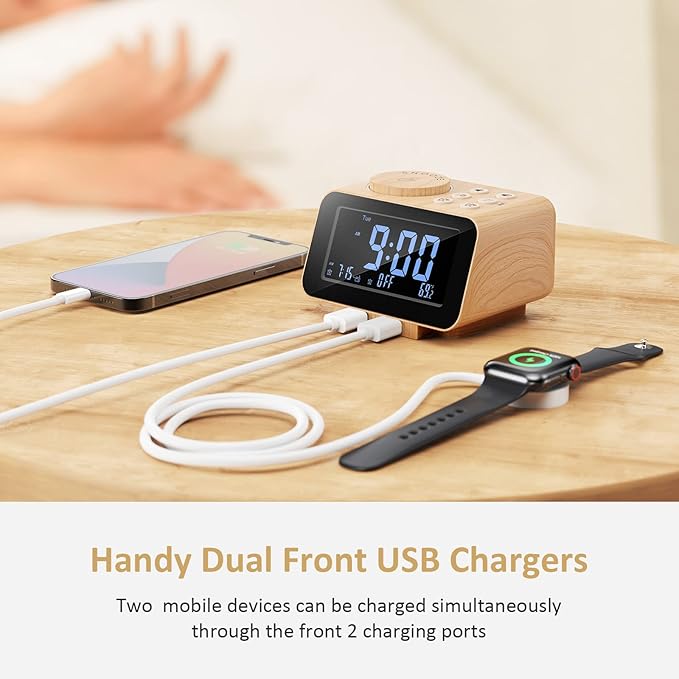 USCCE Digital Alarm Clock Radio