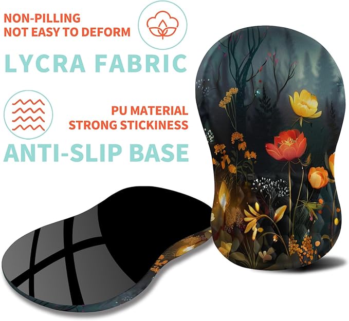 Ergonomic Mouse Pad Wrist Support