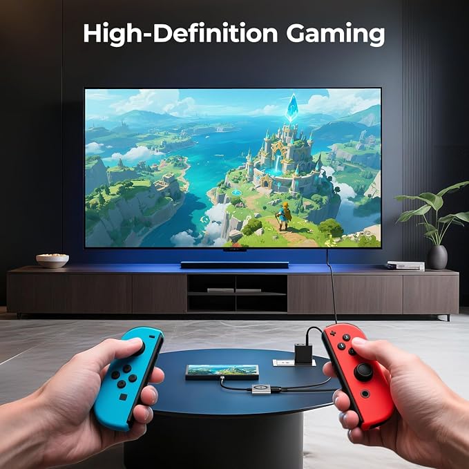 RayCue 2-in-1 USB C Hub, USB C to HDMI Adapter