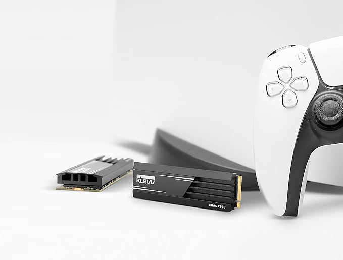 KLEVV CRAS C930 2TB M.2 2280 NVMe PCIe Gen4x4 Internal Gaming SSD Aluminium