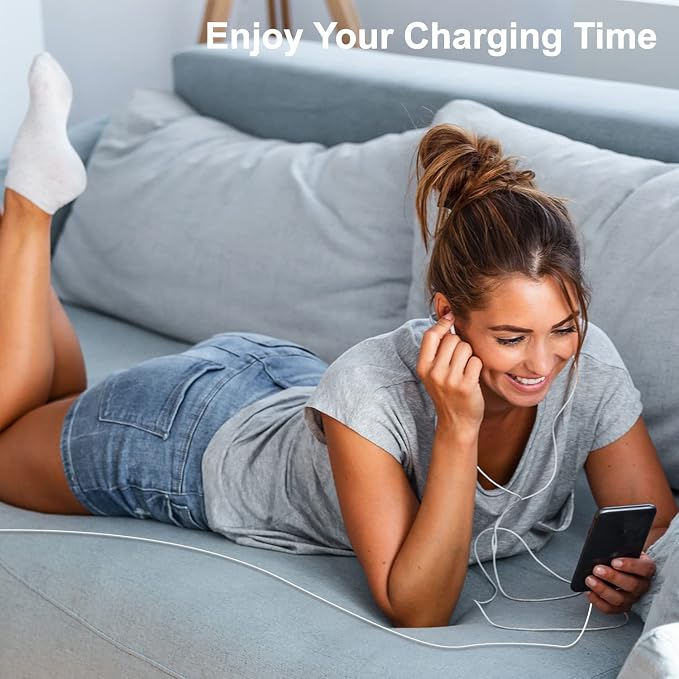 3Pack for iPhone Charging Cable 6Feet-Lightning to USB Cable Wire