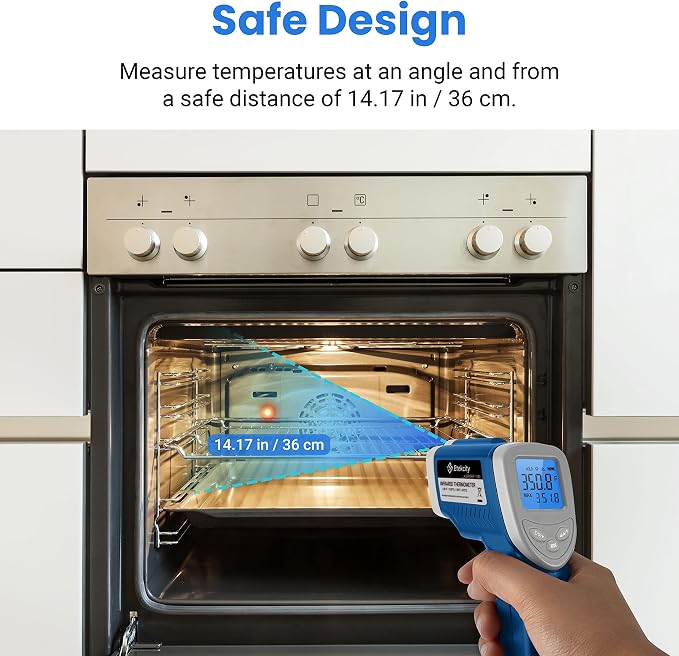 Etekcity Infrared Thermometer 1080, Heat Temperature Temp Gun