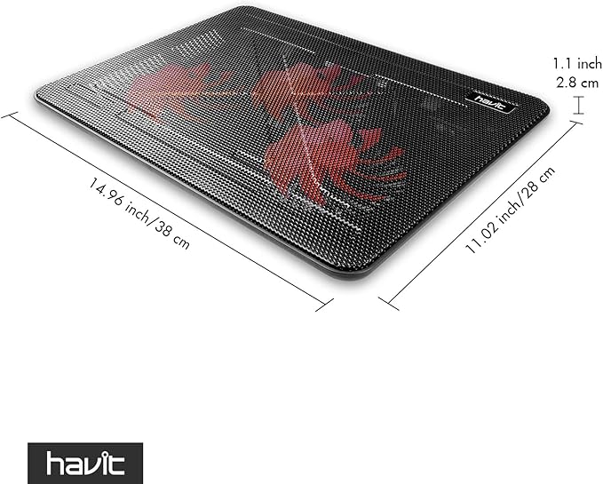 Havit HV-F2056 15.6-17 Inch Laptop Cooler Cooling Pad