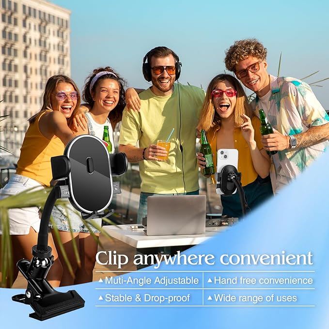 ROCKFREE Clip Phone Holder