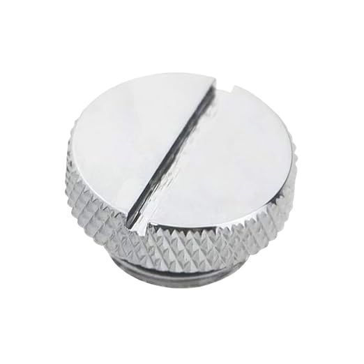 Dracaena.io 12 Pack G1/4" Thread, Thin Water Stop Plug Fitting