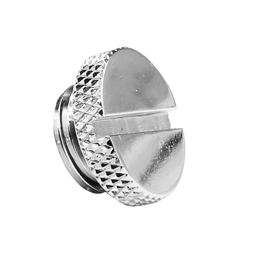 Dracaena.io 12 Pack G1/4" Thread, Thin Water Stop Plug Fitting
