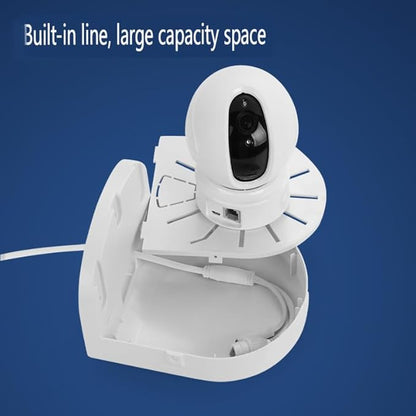 Indoor Outdoor Camera Bracket ABS Plastic Wall Mount L-Shaped Bracket
