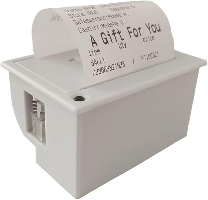 PRIMUZ Micro Thermal Printer Ticket Serial Port Printer Module Can Be Docked