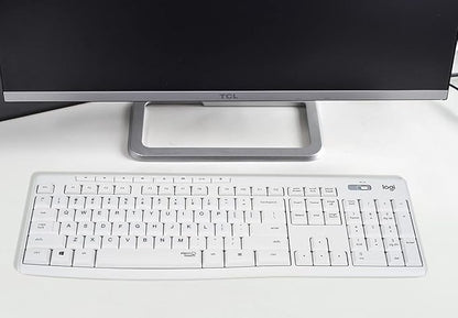 English Keyboard Stickers, Universal Keyboard Replacement Letters English White