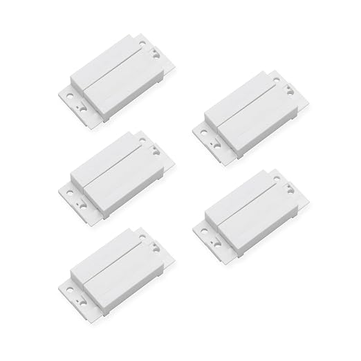 Magnetic Reed Switch NC NO COM Surface Mount Wired Door Window Contact Sensor