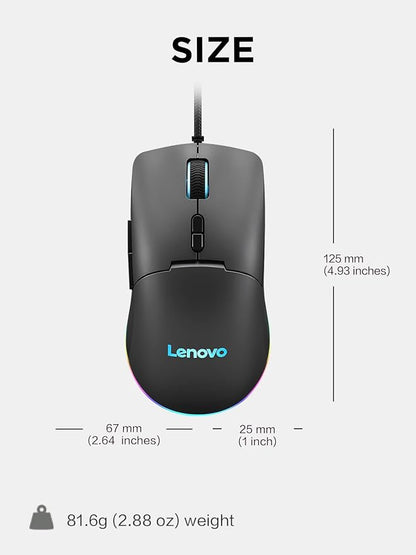 Lenovo M210 RGB Wired Gaming Mouse