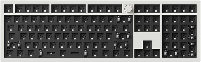 Keychron Q6 Max QMK/VIA Wireless Custom Mechanical Keyboard Barebone Knob