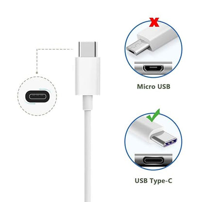 6ft USB-C to USB-A Fast Charger Cable