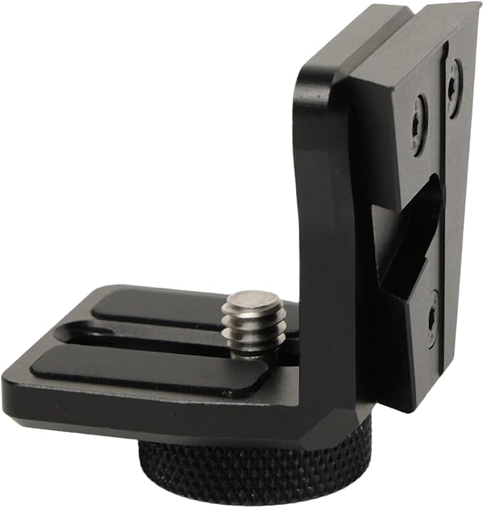 1/4 to V-Lock Vertical Mounting Bracket, L-Shaped Adapter