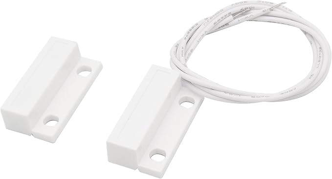 2Pcs Magnetic Reed Switch Wired Surface Mount Normally Closed NC Contact Sensor
