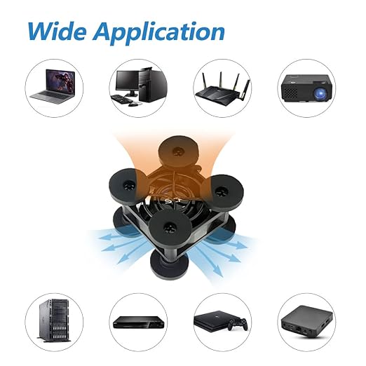 Mini, Compact 40mm x 20mm USB Fan,