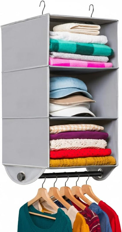 HOLDN’ STORAGE Hanging Closet Organizer