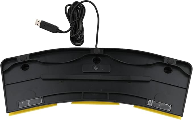 USB Foot Pedal for PC Gaming, Optical Control Foot Switch, Computer Map Mouse