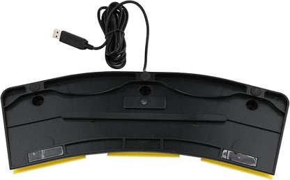 USB Foot Pedal for PC Gaming, Optical Control Foot Switch, Computer Map Mouse