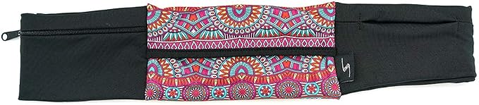 3 Pocket Adjustable Running Belt Waist Pack, Fanny Pack