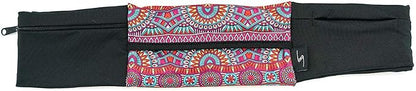 3 Pocket Adjustable Running Belt Waist Pack, Fanny Pack