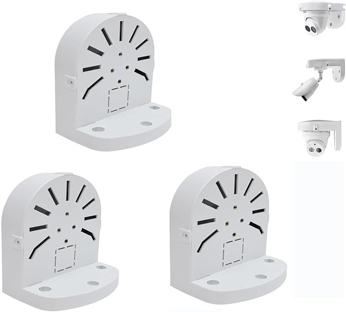 Indoor Outdoor Camera Bracket ABS Plastic Wall Mount L-Shaped Bracket