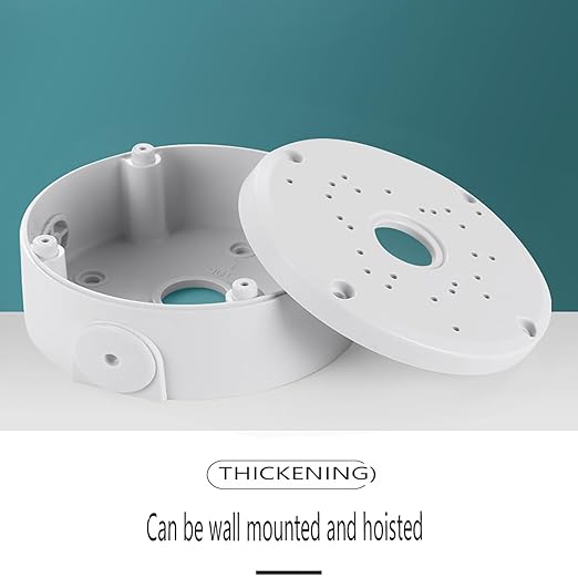 Universal Bullet Security Camera Junction Box Mount Bracket Plastic Rainproof
