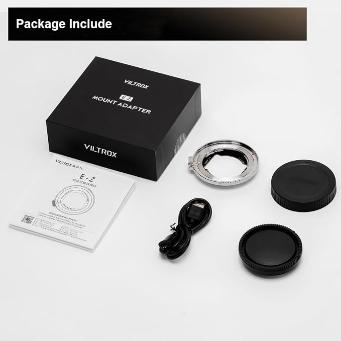 VILTROX E-Z Booster Lens Adapter Auto Focus Ring Mount Lens Converter