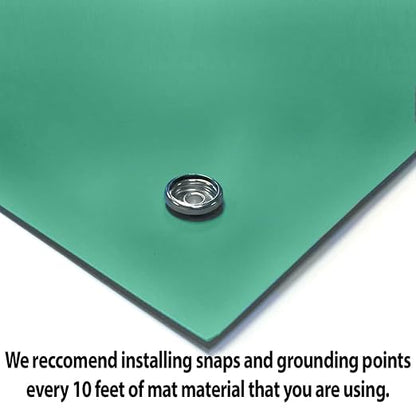RubberStat Dual Layer ESD Compliant Workstation Rubber Table Mat Kit, Cell