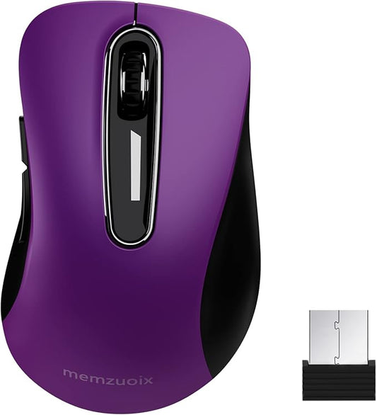 memzuoix 2.4G Wireless Mouse, 1400 DPI Computer Mice