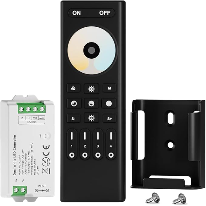 BTF-LIGHTING RF 2.4GHz Wireless Remote RC02RFB & C02RF Tuya Controller Kit 4