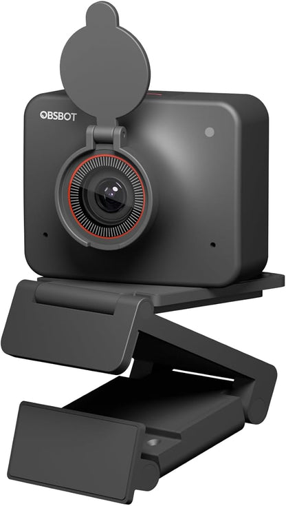 OBSBOT Meet AI-Powered 4K Webcam, AI Framing & Autofocus, Webcam