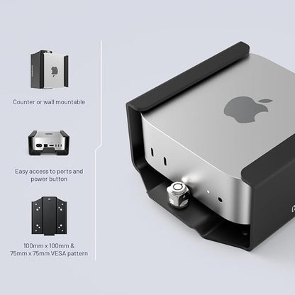 Mac mini M4 2024 Secure Mounting Bracket