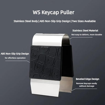 MELETRIX WS Keycap Puller, Metal Keycap Remover Key Cap Removal Tool