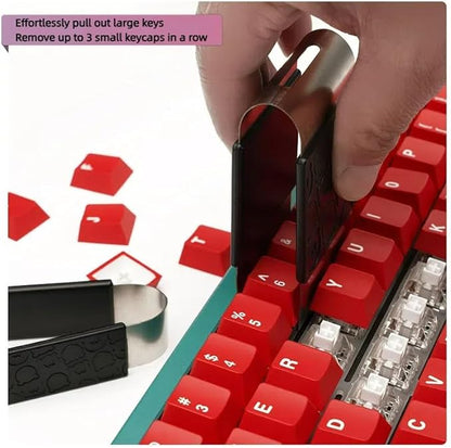 MELETRIX WS Keycap Puller, Metal Keycap Remover Key Cap Removal Tool