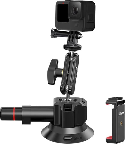 Suction Cup Mount for Action Cameras iPhone