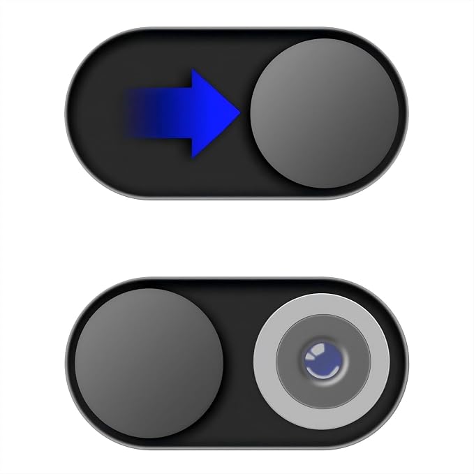 Metal Webcam Cover Slide, 0.022in Camera Cover